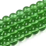 Transparent Glass Beads Strands