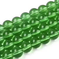 Transparent Glass Beads Strands