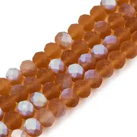 Transparent Glass Beads Strands