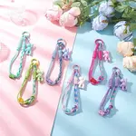 6Pcs Polyester & Spandex Parachute Cord Pendant Decorations