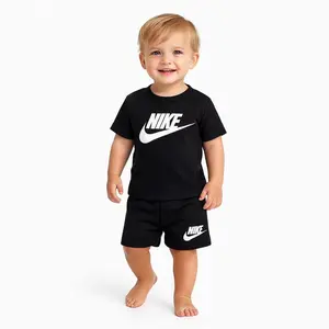 Nike kids club tee and short set 18m