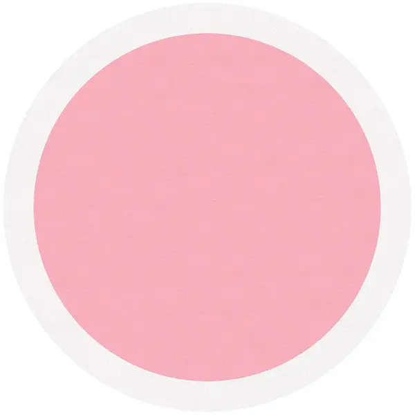 Kusový koberec 133x133cm flamenco - růžová/bílá