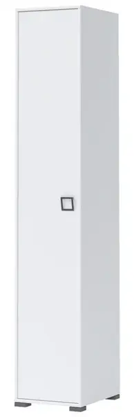 Jednodveřová šatní skříň i sloane - bílá