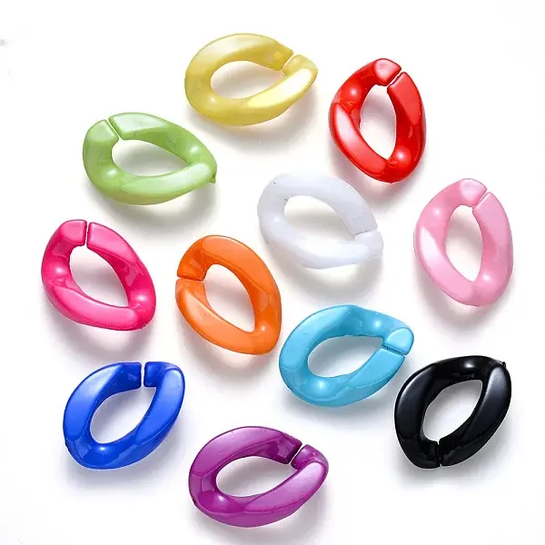 Opaque Acrylic Linking Rings