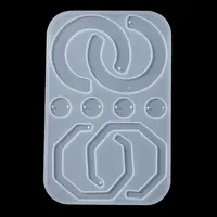 Geometry Pendant & Links Silicone Molds