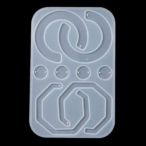 Geometry Pendant & Links Silicone Molds