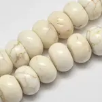 Rondelle Natural Magnesite Beads Strands