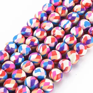 Handmade Polymer Clay Beads Strands