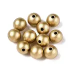 Matte Style Spray Painted Acrylic Beads