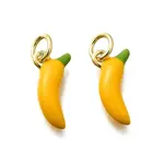 Brass Enamel Pendants