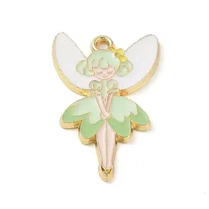 Golden Plated Alloy Eanaml Pendants