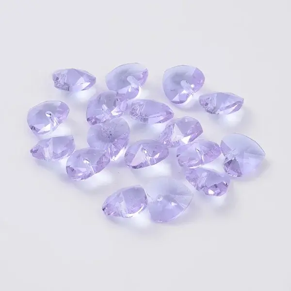 Romantic Valentines Ideas Glass Charms