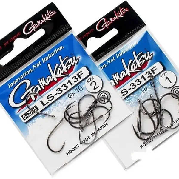 Gamakatsu háčky hook ls-3313f ring eye serie - velikost 1/0