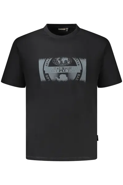 Černé tričko s krátkým rukávem Napapijri