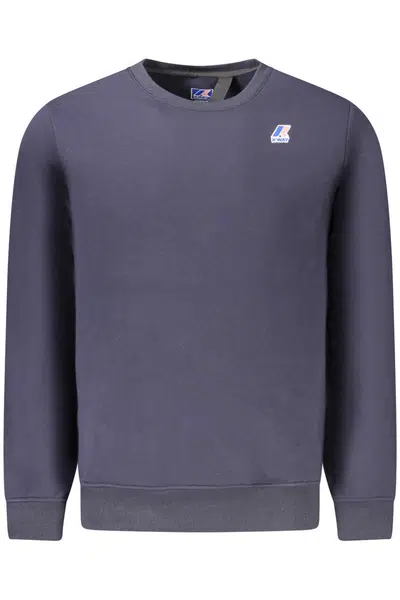 K-WAY SWEATSHIRT WITHOUT ZIP MEN BLUE