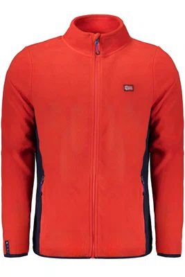 NORWAY 1963 RED MEN'S ZIP-UP SWEATSHIRT