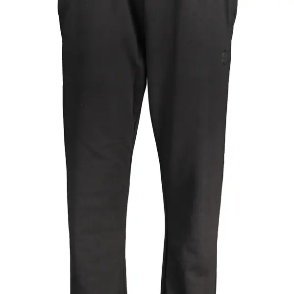 GIAN MARCO VENTURI BLACK MAN TROUSERS