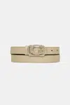 Pásek Guess ZALINA dámský, zlatá barva, BW9243 P5325