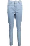 LEVI'S JEANS DENIM WOMAN LIGHT BLUE