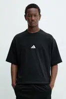 Bavlněné tričko adidas Future Icons pánské, černá barva, s potiskem, JC5338