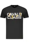 CAVALLI CLASS SHORT SLEEVE T-SHIRT MEN BLACK