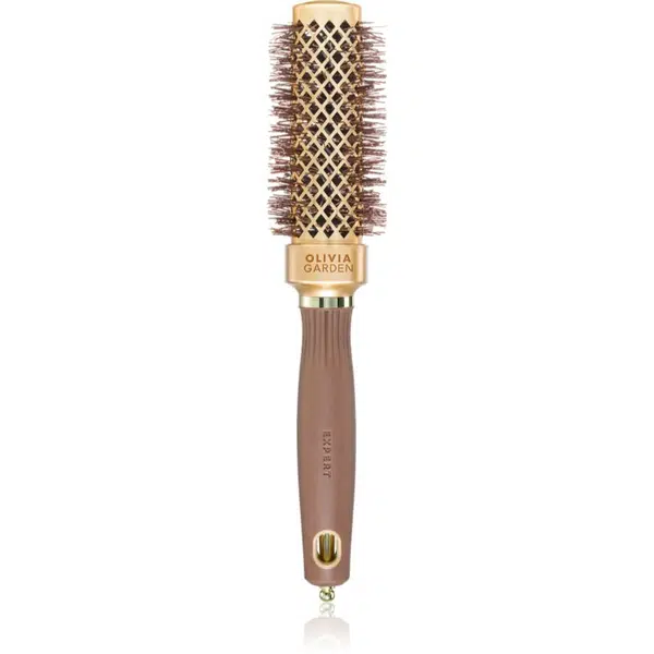 Olivia Garden Expert Straight Wavy hranatý kartáč na foukání 30 mm 1 ks