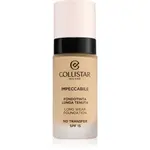 Collistar Impeccabile Long Wear Foundation dlouhotrvající make-up SPF 15 2N Beige 30 ml