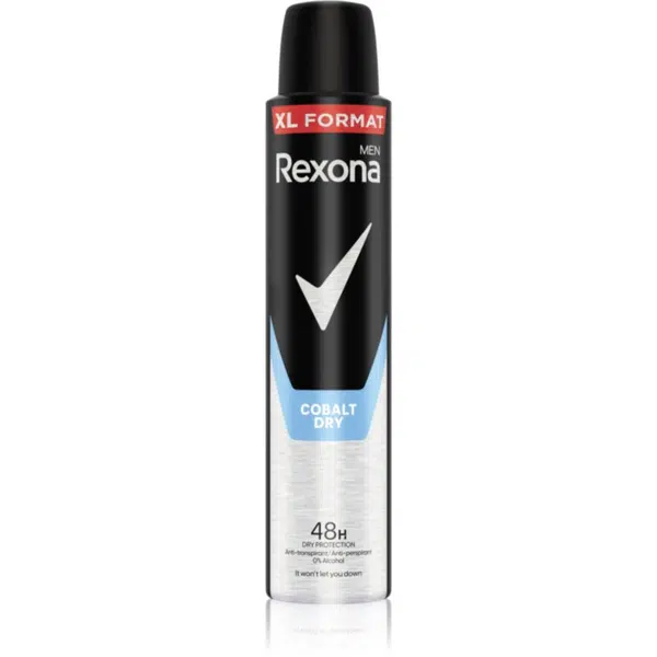 Rexona Men Maximum Protection antiperspirant ve spreji pro muže XL Cobalt Dry 200 ml