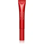 Clarins Lip Perfector Glow třpytivý lesk na rty a tváře odstín 23 pomegranate glow 12 ml