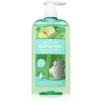 PAPOUTSANIS Karavaki Control & Detox šampon na mastnou a suchou pokožku hlavy 600 ml