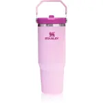 Stanley IceFlow™ Flip Straw Tumbler nerezová láhev na vodu Cherry Blossom 890 ml