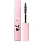 ETUDE Curl Fix Mascara Mini voděodolná řasenka pro objem a natočení řas odstín Black 4 g
