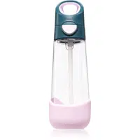 B.Box Bottle with Straw láhev s brčkem Indigo Rose 600 ml