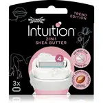 Wilkinson Sword Intuition 2in1 Shea Butter náhradní břity 3 ks