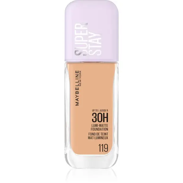 MAYBELLINE NEW YORK SuperStay Lumi-Matte lehký make-up pro dlouhotrvající efekt odstín 119 35 ml