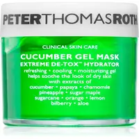 Peter Thomas Roth Cucumber De-Tox Gel Mask hydratační gelová maska na obličej a oční okolí 50 ml