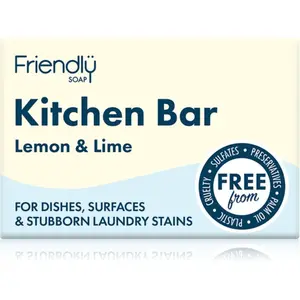 Friendly Soap Kitchen Bar Lemon & Lime přírodní mýdlo 95 g