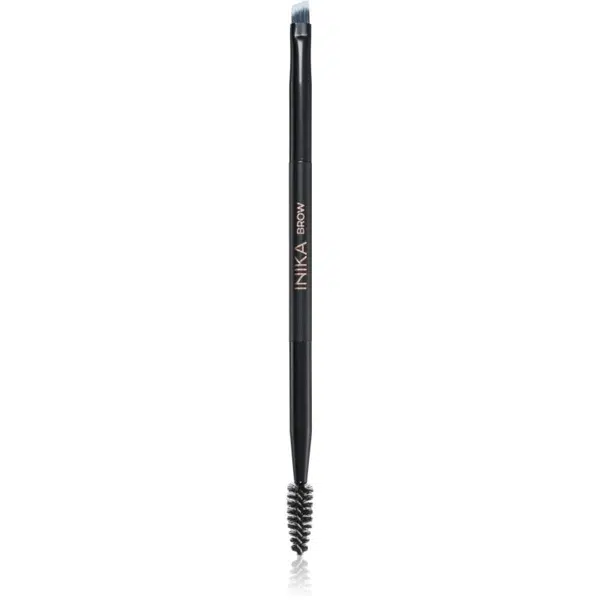 INIKA Organic Brow Brush štětec na obočí a oční linky 1 ks