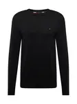 TOMMY HILFIGER Sveter 'ESSENTIAL'  čierna