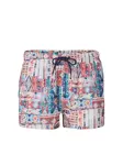 KOROSHI Plavecké šortky  svetlomodrá / marhuľová / červená / biela