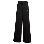 ADIDAS SPORTSWEAR Športové nohavice '3-Stripes Fleece Wide'  čierna / biela