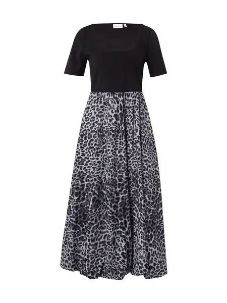 COMMA Šaty  sivá / čierna