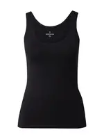 SEIDENSTICKER Top 'Schwarze Rose'  čierna