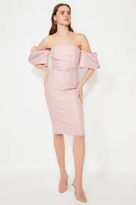 Dámské šaty Trendyol Jacquard