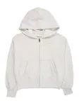 Abercrombie & Fitch Tepláková bunda 'ESSENTIAL'  sivá