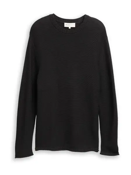 TOM TAILOR DENIM Sveter  sivá