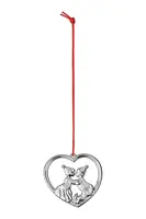 Závěsná dekorace Rosendahl Kissing Elves 6,5 cm