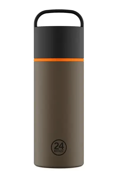 Termoláhev 24bottles Spin 730ml Mocha hnědá barva, Spin.730.Mocha