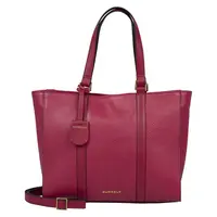 Dámska kožená kabelka Burkely Candy - fuchsiová