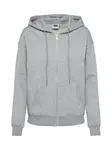 Urban Classics Tepláková bunda  sivá melírovaná